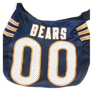 NFL Bears Navy Jersey Tote Bag